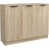 Syfax Sideboard Sonoma-Eiche 90,5x30x70 cm Holzwerkstoff
