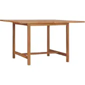 Syfax Garten-Esstisch 110x110x75 cm Massivholz Teak