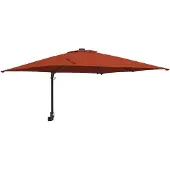 Syfax Garten-Sonnenschirm Terrakotta 248,5 x 247,5 x 160 cm