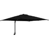 Syfax Garten-Sonnenschirm Schwarz 248,5 x 247,5 x 160 cm