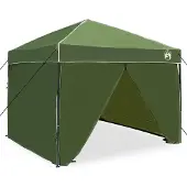 Syfax Pavillon-Zelt 243 x 243 x 251 cm Grün Stoff