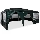Syfax Party-Zelt 600 x 400 x 266 cm Grün Polyethylen