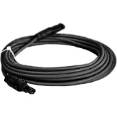 Doktorvolt 15m Solarkabel Verlängerungskabel 4mm² mit Solarsteckern MC4 schwarz