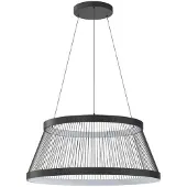 Zuma Line ZUMALINE Hängeleuchte 14x E14 schwarz verchromt NIRA MD3523-14L-EBCN