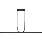 Rabalux 72127 Pendelleuchte Elia, 25W, 3000K, 1150lm, Aluminium, schwarz-weiß, quadratisch, warmweiß, Modern