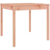 Syfax Gartentisch 82,5x82,5x76 cm Massivholz Douglasie