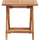 Syfax Garten-Couchtisch Klappbar 40x40x40 cm Massivholz Akazie