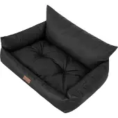 PillowPrim Hundebett "Joker Lite" -132x105 cm- Wasserabweisendes Hundekörbchen mit herausnehmbarem Kissen |