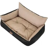 PillowPrim Hundebett "Joker Lite" -106x81 cm- Wasserabweisendes Hundekörbchen mit herausnehmbarem Kissen |