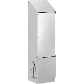 Syfax Hühnerfütterer Silber 13 x 12 x 51 cm Verzinkter Stahl