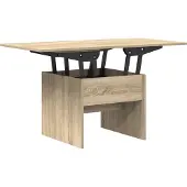 Syfax Couchtisch Sonoma-Eiche 55 x 54,5 x 45 cm Holzwerkstoff