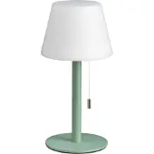 Luxus Europe - Tischlampe Billy Altgrün - Kabellose LED-Tischlampe für den Innenbereich