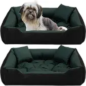 AIO Factory ECCO Hundebett 100x75 cm wasserdicht grün
