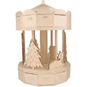 Artémio Adventskalender Pferd 28x41x28 cm