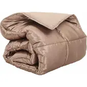 Syfax Winterbettdecke Gold 220 x 260 cm Satin und Mikrofaser