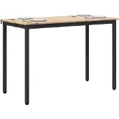 Syfax Esstisch Natur 110 x 55 x 75 cm Massives Kiefernholz