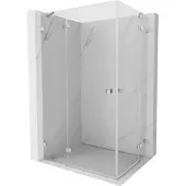 Mexen Lunar Duo Pendeltür-Duschkabine 105 x 85 cm, transparent, chrom - 834-105L-085P-01-00
