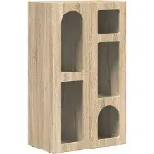 Syfax Sideboard Sonoma-Eiche 59 x 35 x 100,5 cm Holzwerkstoff