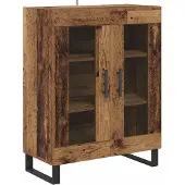 Syfax Sideboard Altholz 69,5 x 34 x 90 cm Holzwerkstoff