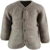 Joha Strickjacke Merinowolle, Sesame Mel, 80