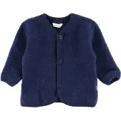 Joha Strickjacke Merinowolle, Dark Blue, 100