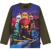 Lego Wear kidswear NINJAGO T-shirt – Lwtaffy 613 dark olive (8026) 122