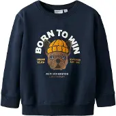 Name it Sweatshirt "NMMRIGUNA LS NREG SWEAT BRU BOX"