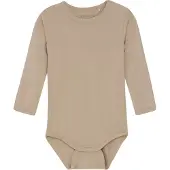 Minymo Body LS simply taupe (256) 86