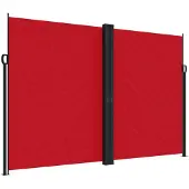 Syfax Seitenmarkise Ausziehbar Rot 220x600 cm