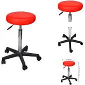 vidaXL Bürohocker Rot - Bürostühle
