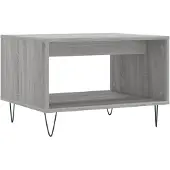 Syfax Couchtisch Grau Sonoma 60x50x40 cm Holzwerkstoff