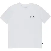 Billabong T-Shirt "Arch Crew", Kinder, Gr. L, weiß, Obermaterial: 100% Baumwolle., Shirts T-Shirt