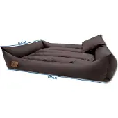 Viking Choice XXL Hundebett 120x90cm wasserdicht kratzfest waschbar Polyurethan