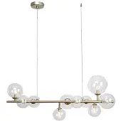 Rabalux 72298 Pendelleuchten Aslov G9 10x MAX 28 Metall Glas golden