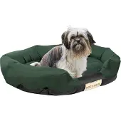 AIO Factory Hundebett 75x50 cm personalisierbar wasserdicht grün