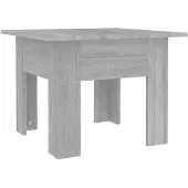 Syfax Couchtisch Grau Sonoma 55x55x42 cm Holzwerkstoff
