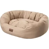 PillowPrim Hundebett "Amazing" - 75x50cm - Wasserabweisendes Hundekörbchen mit herausnehmbarem Kissen |