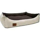 Odol-Plusz XL Hundebett Hundekissen Hundesofa Katzenbett 100x70 wasserdicht beige