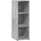 Syfax Sideboard Betongrau 30x41x93 cm Holzwerkstoff
