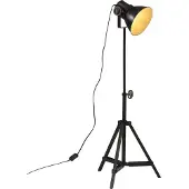 Syfax Stehleuchte 25 W Schwarz 35x35x65/95 cm E27