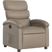 Sonstiges Relaxsessel Cappuccino-Braun Kunstleder