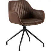 CLP Esszimmerstuhl Welby Vintage - dunkelbraun