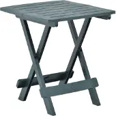 Syfax Gartentisch Klappbar Grün 45x43x50 cm Kunststoff