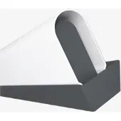Lucis Wandleuchte AULA 42W LED 3000K Acrylglas grau AU3.L1.1200.47