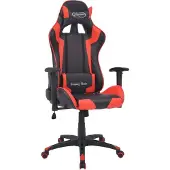Syfax Bürostuhl Gaming-Stuhl Neigbar Kunstleder Rot