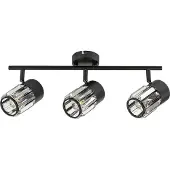 Rabalux 73061 Spots lampen Venaro E14 3x MAX 15 Metall Glas schwarz
