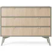 3Xeliving Kommode, Sideboard-Stilvolle Eukalyptus und Braun