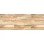Syfax Waschtischplatte Unbehandelt 120x50x2 cm Massivholz Akazie
