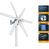 OEM Windkraftgenerator, effizientes Design, leiser Betrieb, Netzunabhängiges System, 3000W-b, 48V-a