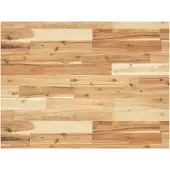 Syfax Waschtischplatte Ölbeschichtung 100x60x4 cm Massivholz Akazie